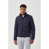 Björn Borg gewatteerde jas donkerblauw