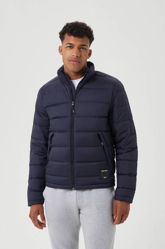 Björn Borg gewatteerde jas donkerblauw