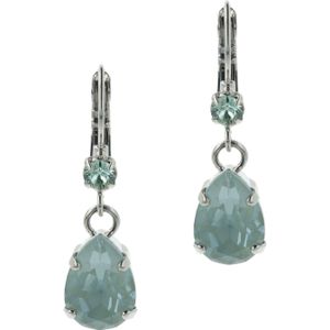 Otazu gold plated oorbellen met Swarovski kristallen Classic Agave Ignite