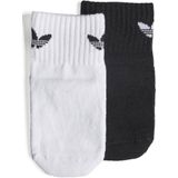 adidas Originals anti slip sokken - set van 2 wit/zwart
