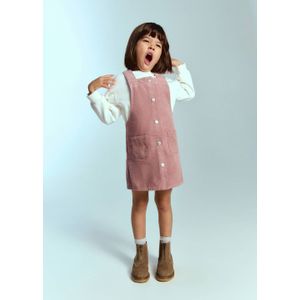 Mango - Kids - Jurk - 100% Katoen - Corduroy Look