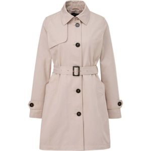 comma trenchcoat jas beige