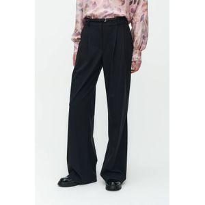 Jane Lushka wide leg pantalon Marion zwart