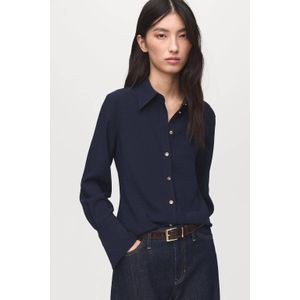 Mango blouse marineblauw