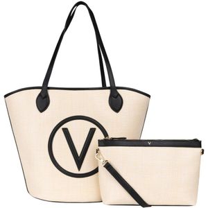 Valentino Bags shopper Covent naturel/zwart