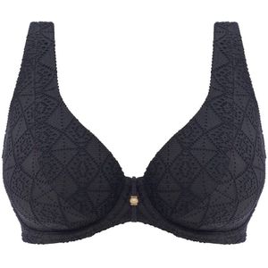 Freya niet-voorgevormde crochet beugel bikinitop Nomad zwart