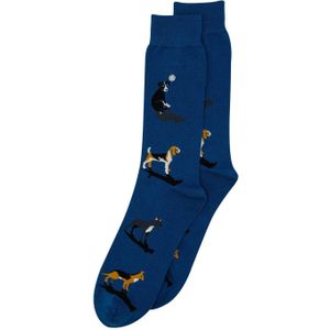 Alfredo Gonzales sokken Dogs donkerblauw