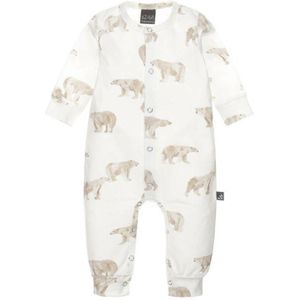 Babystyling baby boxpak met dierenprint ecru/beige