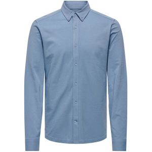 ONLY & SONS slim fit overhemd ONSTARP cashmere blue