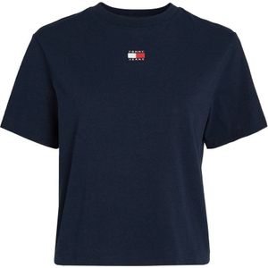 Tommy Jeans T-shirt met printopdruk donkerblauw