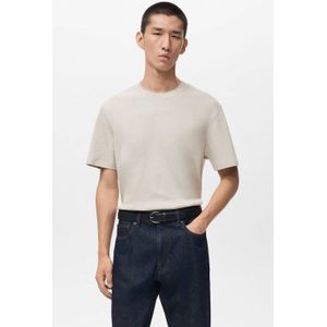 MANGO MAN Shirt 'KIMI'  beige