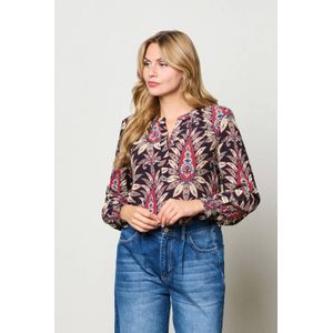 &Co Woman blousetop zwart