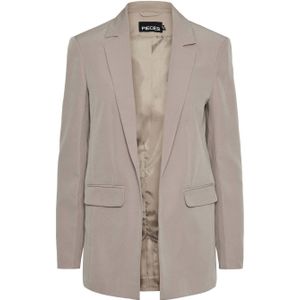 PIECES oversized blazer PCBOSSY beige