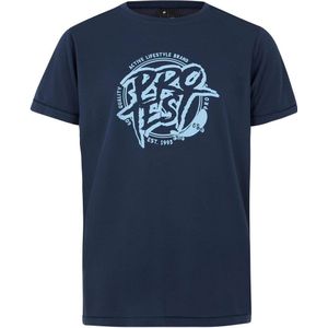 Protest UV T-shirt PRTISLAND JR donkerblauw