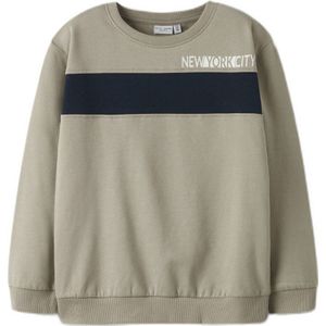 Sweatshirt - Regular Fit - Geborstelde Sweatstof - Lange Mouwen