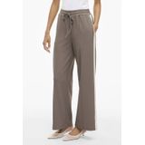 Vila - Viclua hw wide track pants - Taupe - Sportbroek