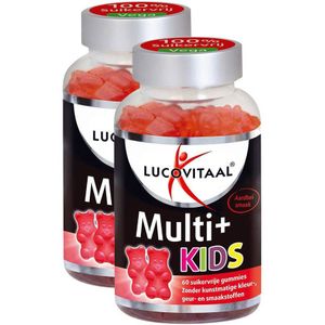 Lucovitaal Multi+ Kids Gummies - duopack