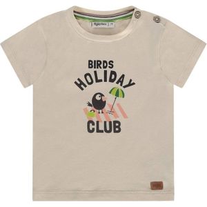 Babyface baby T-shirt met printopdruk ecru