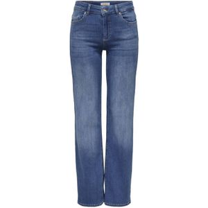 ONLY straight jeans ONLBLUSH medium blue denim