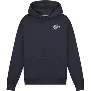 Malelions hoodie donkerblauw