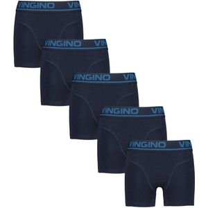 Vingino boxershort - set van 5 donkerblauw