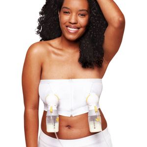 Medela hands-free™ kolfbustier - wit - maat S