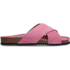 Sacha suède slippers roze