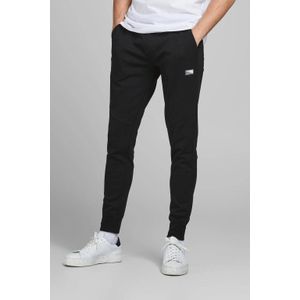 JACK & JONES PANTS STUDIO slim fit broek JJIWILL JJAIR zwart