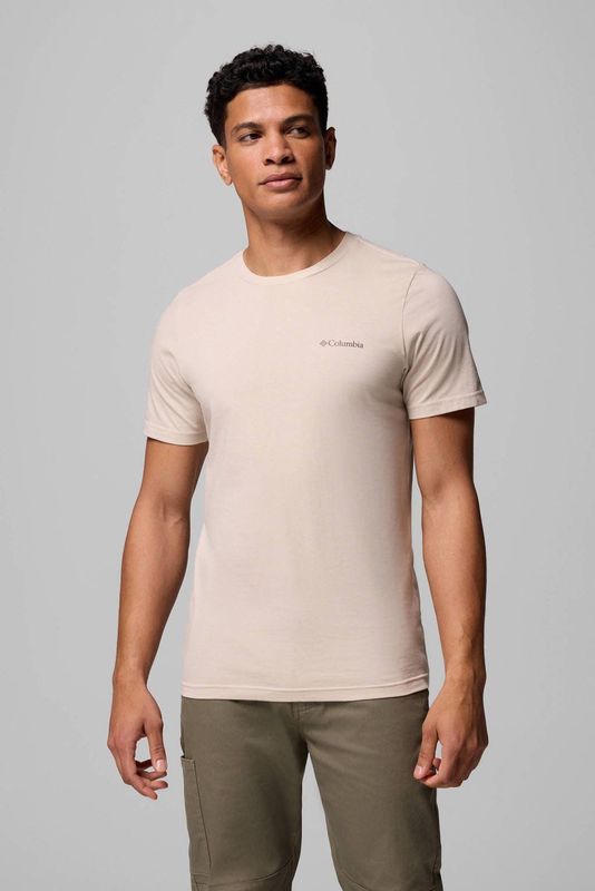 Columbia - Rapid Ridge II - T-shirt - Ecru - Korte Mouwen