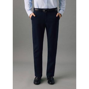 MANGO TEEN pantalon marineblauw