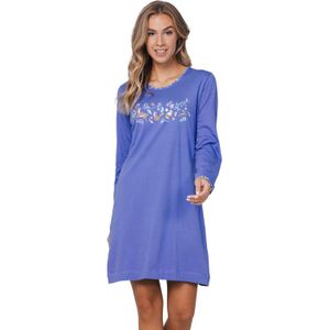 Rebelle - Forest Animals - Nachthemd - Blauw - Bio Katoen