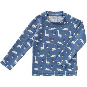 Fresk UV T-shirt met dino print blauw