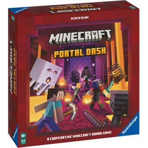 Ravensburger Minecraft Portal Dash bordspel