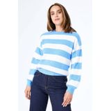 GARCIA - Gebreide Trui - Blauw