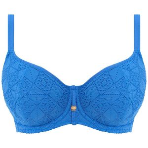 Freya voorgevormde crochet beugel bikinitop Nomad Nights blauw