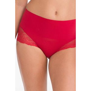 SPANX Undie-tectable licht corrigerende Lace Hi-Hipster rood