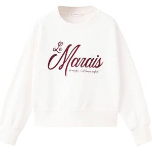 Mango Kids sweater ecru