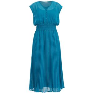 WE Fashion A-lijn jurk blauw