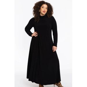 YOEK jurk met col zwart