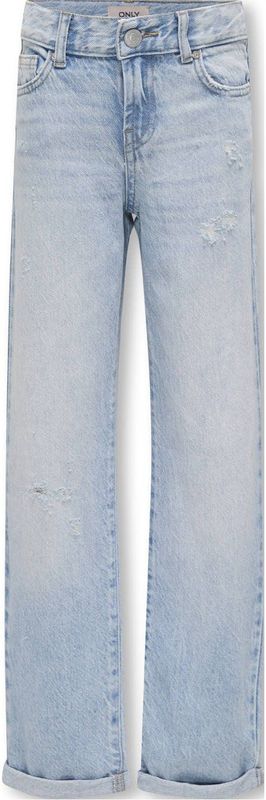 ONLY - KIDS ONLY GIRL - Wide Leg Jeans - Lichtblauw - 100% Katoen