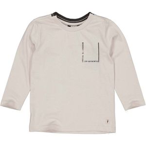 LEVV Little longsleeve PADDON ecru/grijs