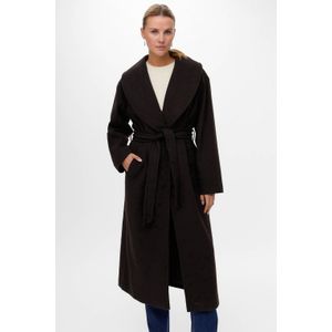 VERO MODA manteljas donkerbruin