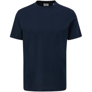 s.Oliver BLACK LABEL slim fit T-shirt blauw zwart
