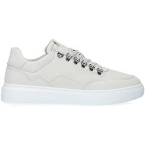 Manfield Nubuck Sneakers Off White