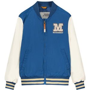 Moodstreet baseball jacket blauw/offwhite