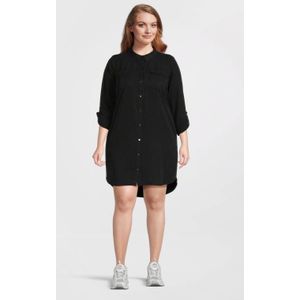 VERO MODA CURVE blousejurk zwart