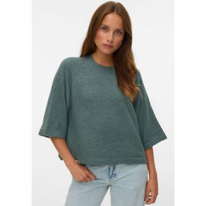 Vmlefile - Gebreide Pullover - 3/4 Mouwen - Loose Fit