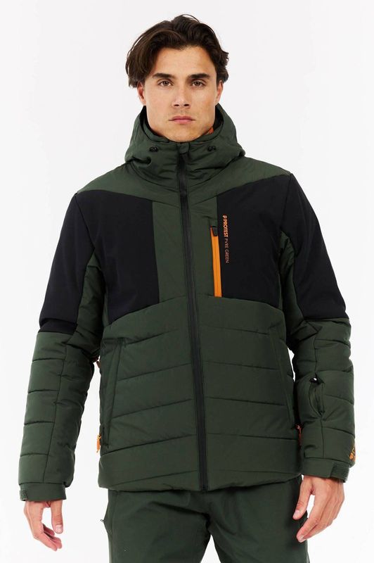 Protest - PRTNaldo - Ski-jas - Donkergroen/Zwart