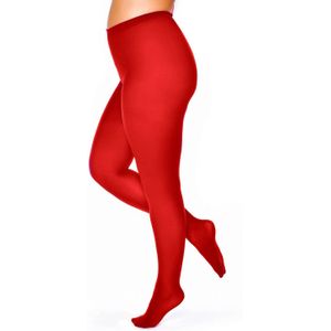 Pamela Mann Plus Size panty 50 denier rood