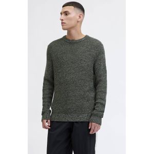 Jack & Jones - Jjlink Knit Crew Neck - Trui - Groen - Regular Fit
